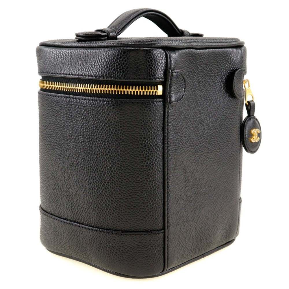 CHANEL Black Caviar Leather Bag - Picture 3 of 10